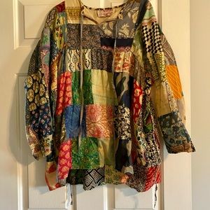 Hippie/Boho top size medium